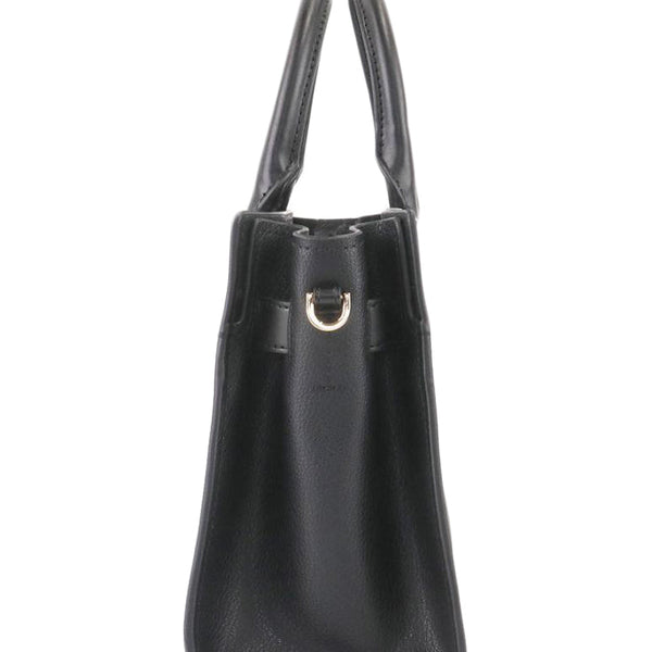 MICHAEL KORS OUTLET HAMILTON Satchel Medium - MK Signature in black