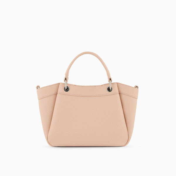 EMPORIO ARMANI SMALL SHAPED SHOPPER BAG WITH DOUBLE HANDLES