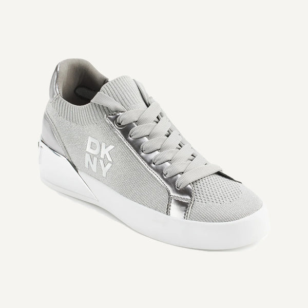 DNKY MALLORY LACE UP SNEAKER  8M