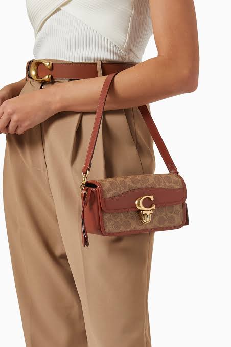 Coach Studio Shoulder Bag In Signature Canvas