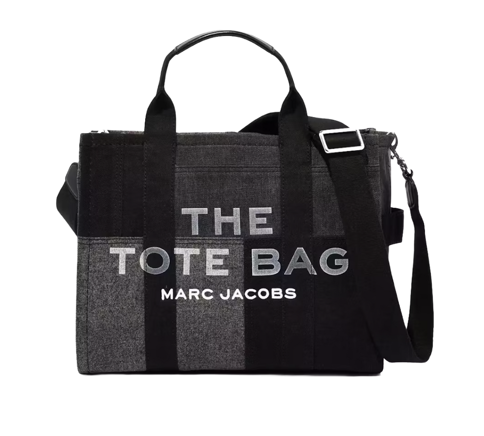 Marc Jacobs The Denim Medium Tote Bag black