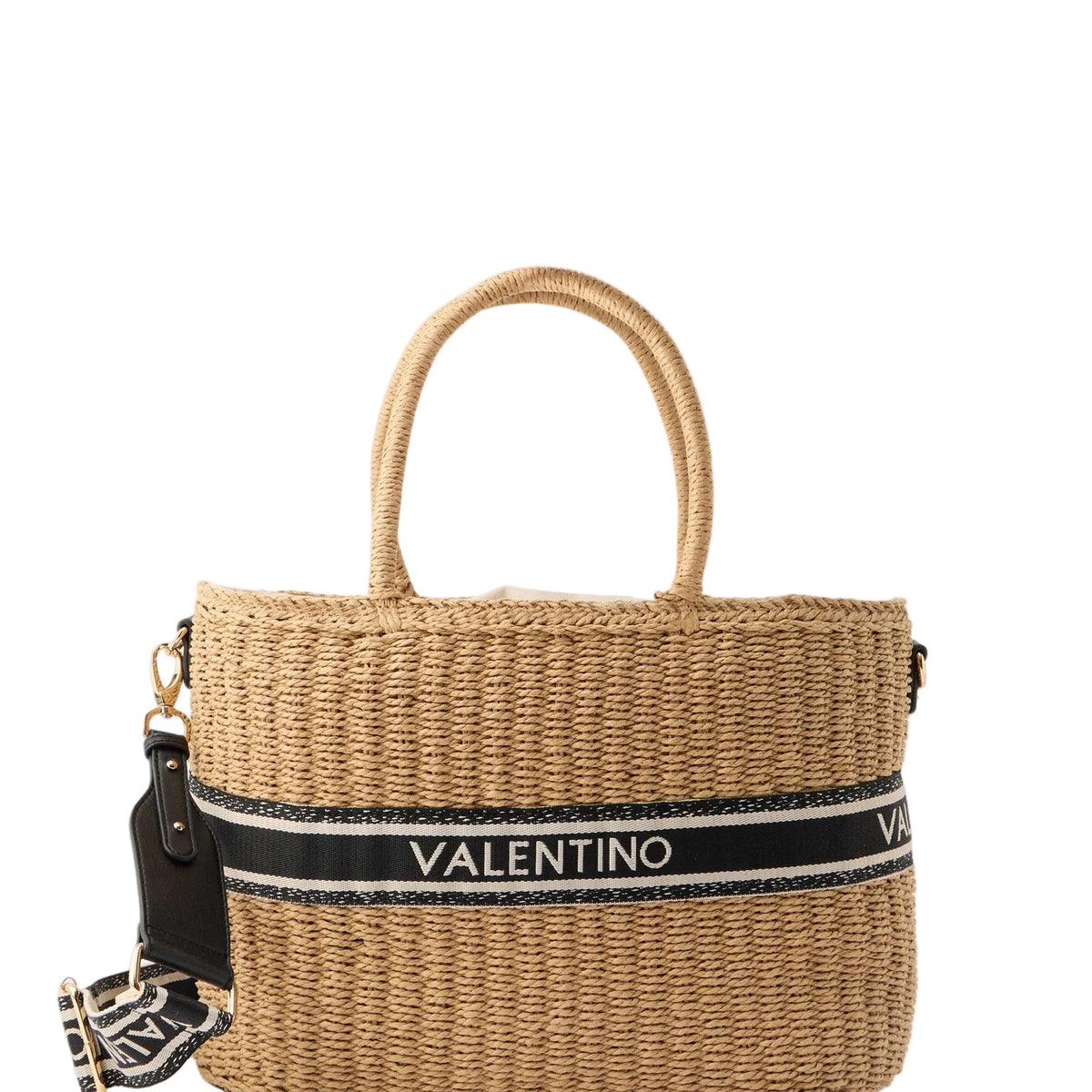Valentino Bags Boho Shopper Tote in Beige