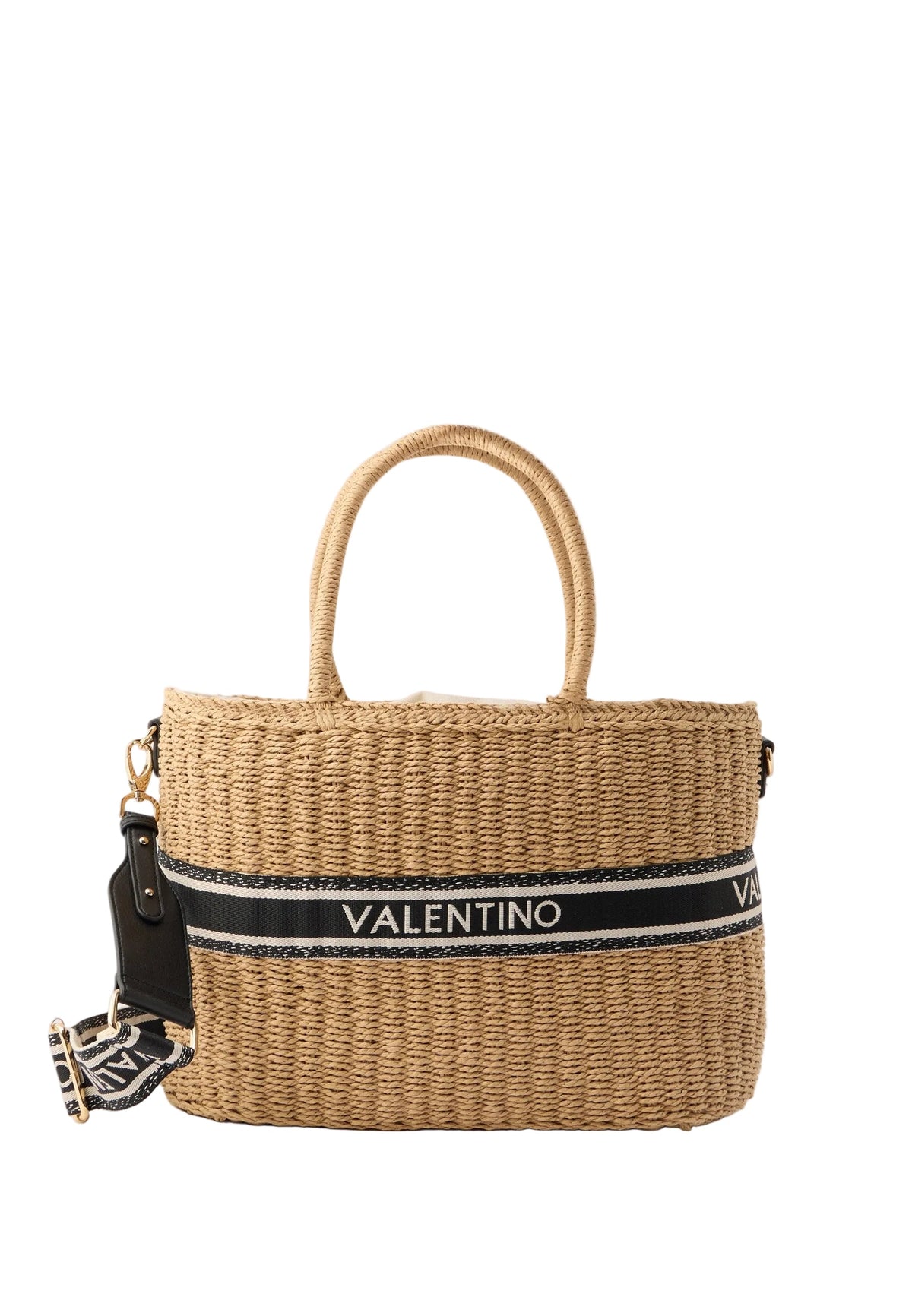 Valentino Bags Boho Shopper Tote in Beige
