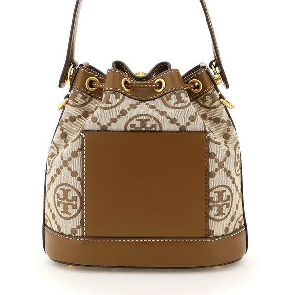Tory Burch T Monogram Jacquard Bucket Bag