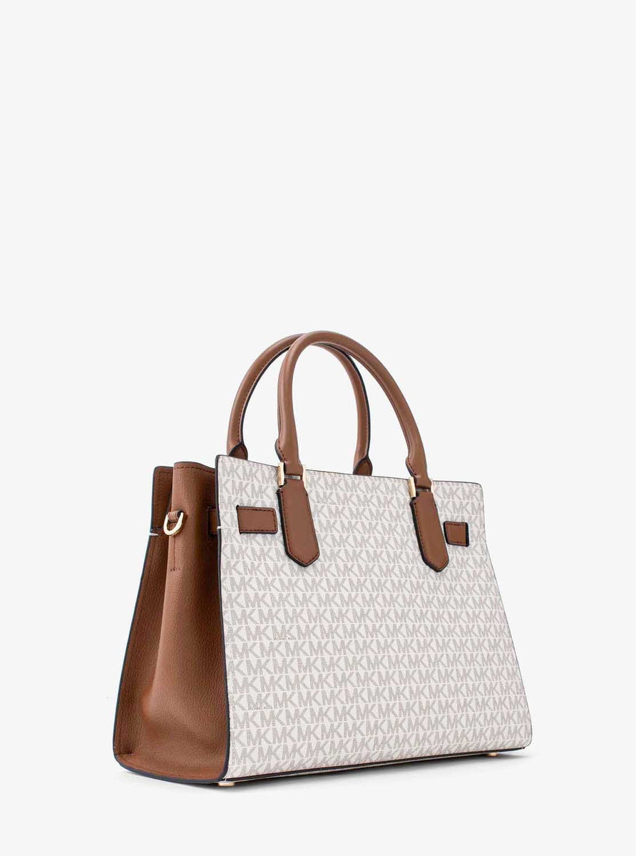 MICHAEL KORS OUTLET HAMILTON Satchel Medium - MK Signature