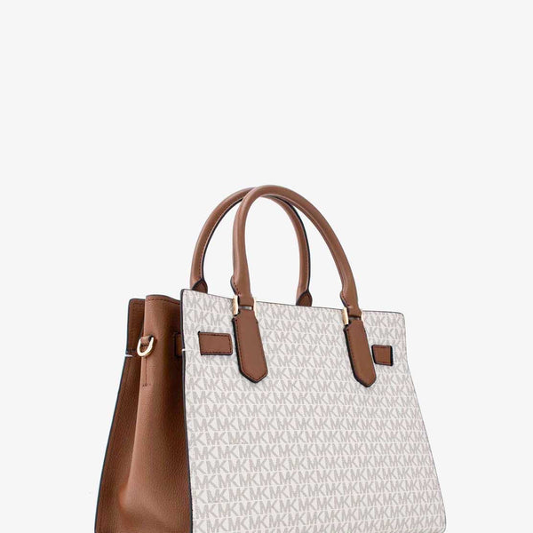 MICHAEL KORS OUTLET HAMILTON Satchel Medium - MK Signature