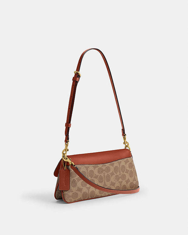 Coach Jet Shoulder Bag in signature canvas