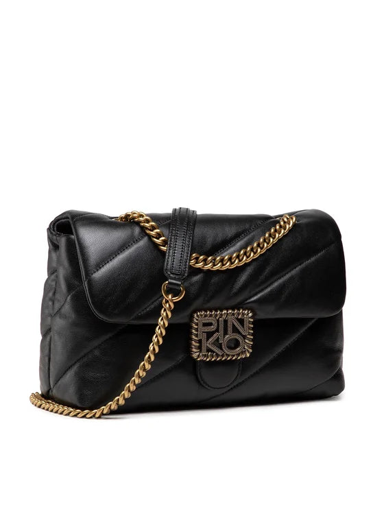 Pinko Love Classic Puff Maxy Quilt Jewel Bag