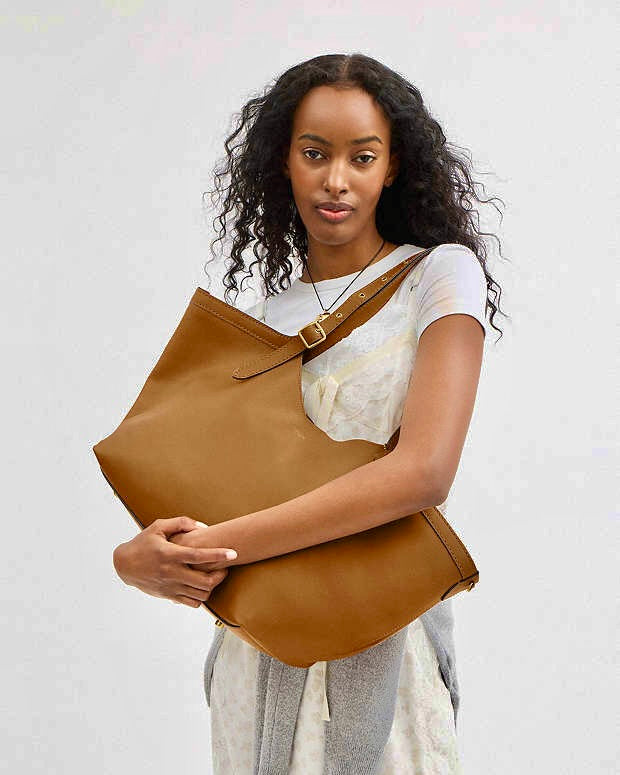 Coach Gramercy Tote Bag in honey brown