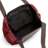 Cavalli Class by Roberto Cavalli Women's Red Colorblock Tote