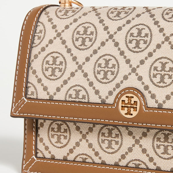Tory Burch T Monogram Small Jacquard Shoulder Bag