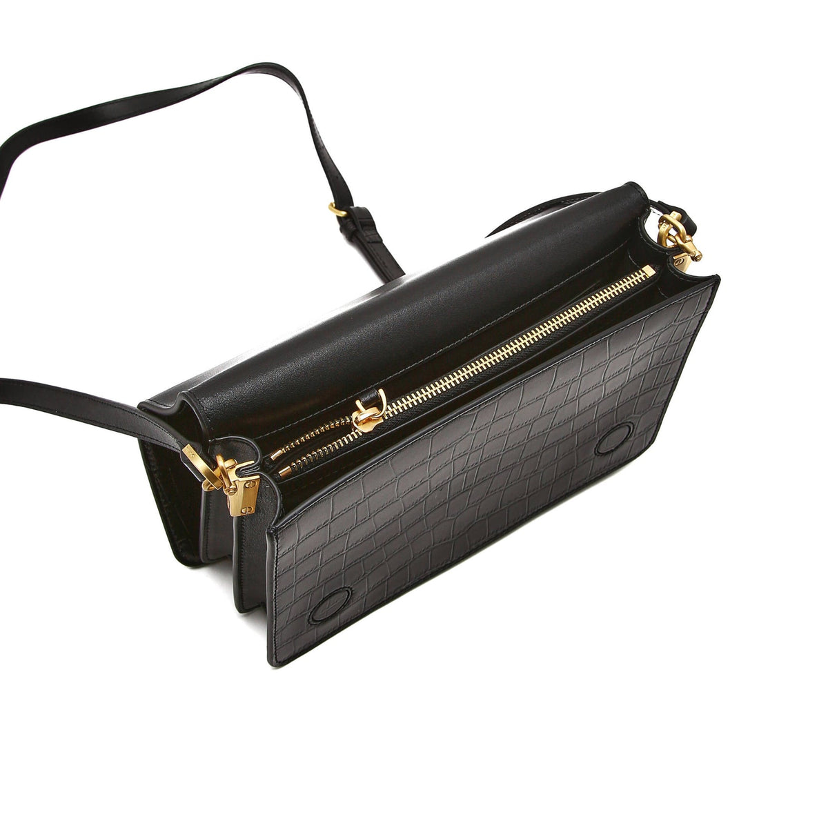 Pinko Leather messenger bag LOVE CLICK CLASSIC PURE SHAPES