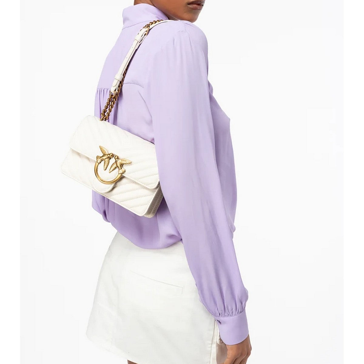 PINKO Icon Love Mini Bag with V Lining