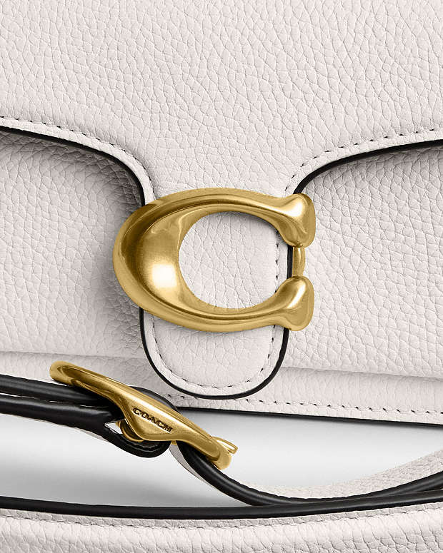 Coach Tabby Shoulder Bag 20 in white