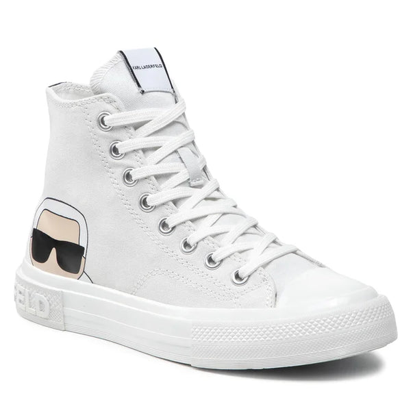 KARL LAGERFELD Fabric sneakers White size 38