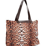 CAVALLI CLASS BY ROBERTO Large Leopard Print Tote
