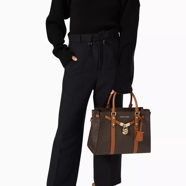 MICHAEL KORS Nouveau Hamilton Large Satchel
