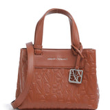 Armani Exchange Liz Monogram S Handbag imitation leather coconut shell
