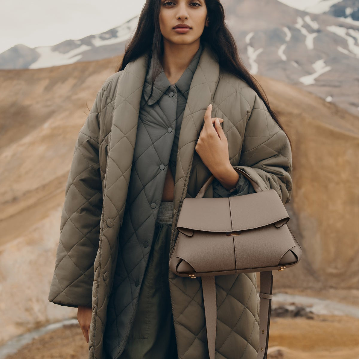 Polene Mokki EDITION TEXTURED TAUPE