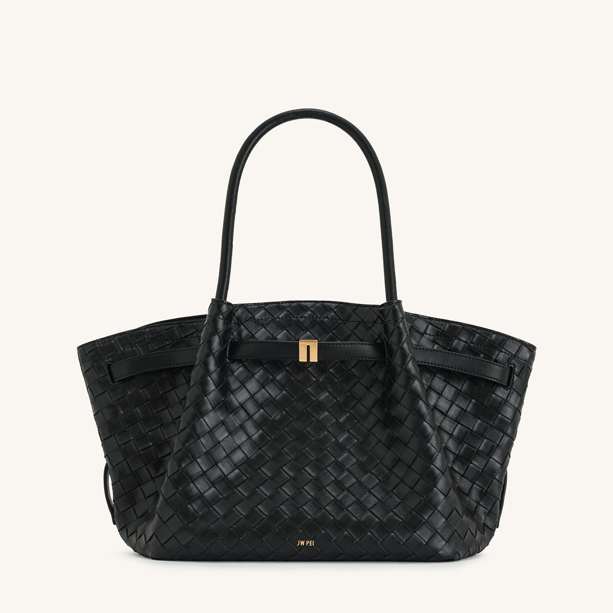 JW PEI Hana Medium Weave Texture Tote Bag