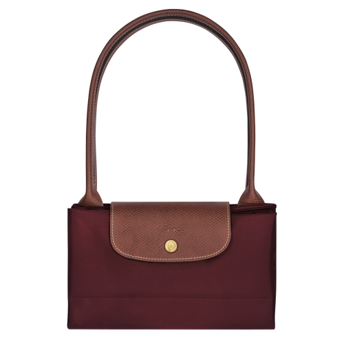 Longchamp le pliage original large tote bag in burgundy
