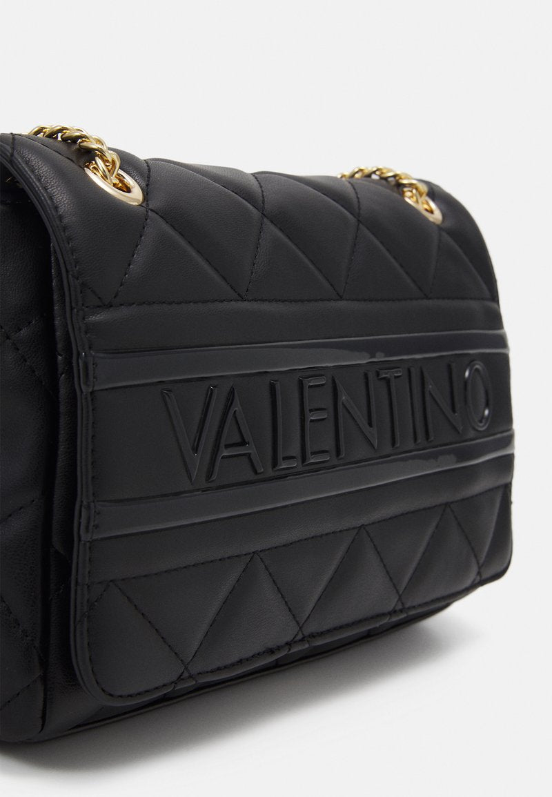 Valentino Bags Ada Quilted Crossbody Bag in Black