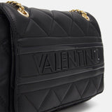 Valentino Bags Ada Quilted Crossbody Bag in Black