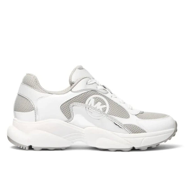 Michael Kors Sami Silver and White Sneakers size 39