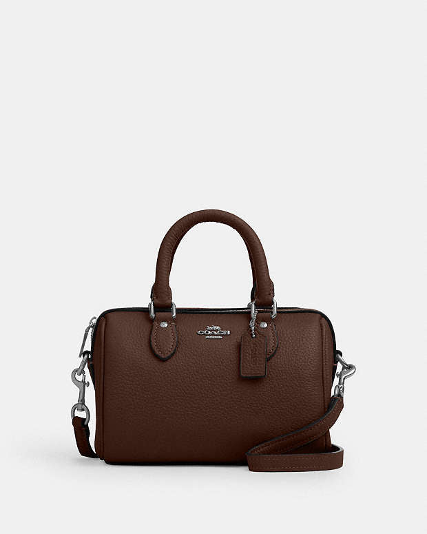 Coach Mini Rowan Crossbody Bag in maple