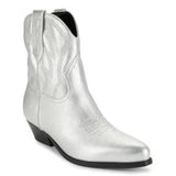 Guess Ginette Metallic Cowboy Booties