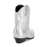 Guess Ginette Metallic Cowboy Booties