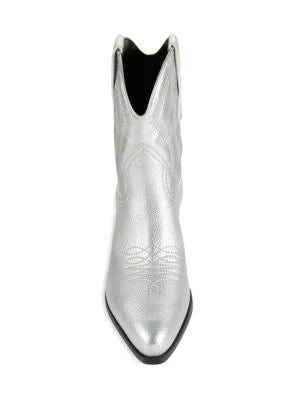 Guess Ginette Metallic Cowboy Booties