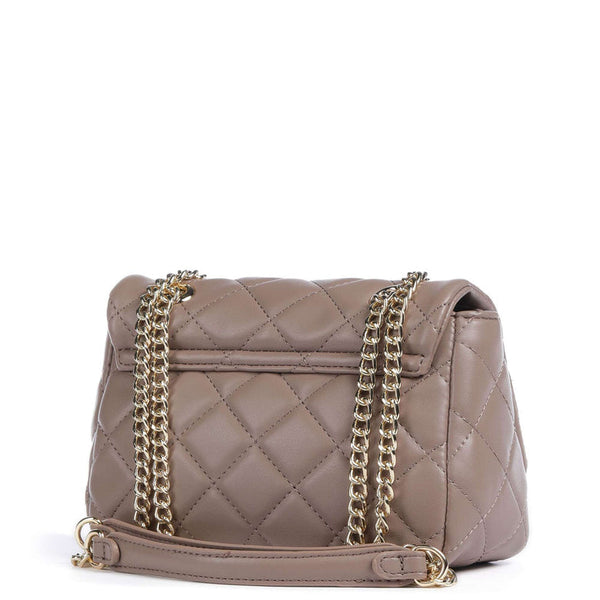 Valentino Ocarina Shoulder Bag in taupe.