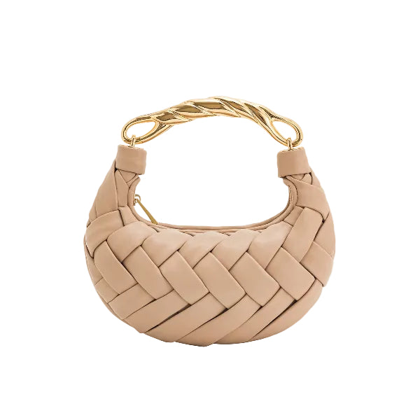 JW PEI Orla Weave handbag-almond