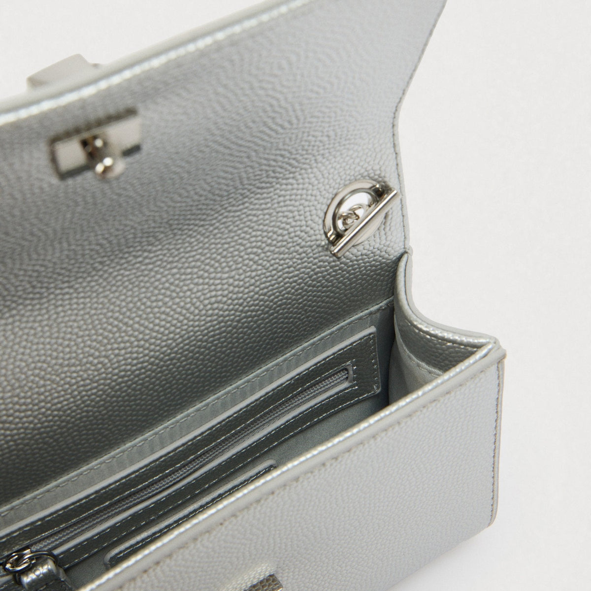 Valentino Bags Divina crossbody bag in silver