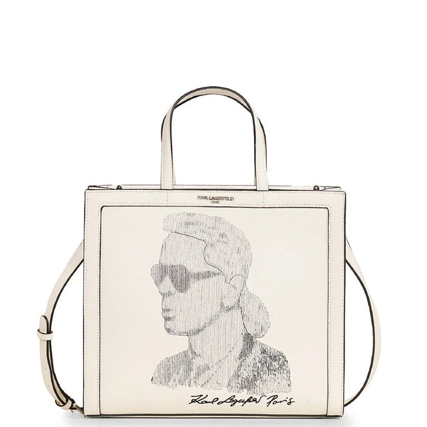 Karl Lagerfeld Paris Noveau Medium Leather Tote