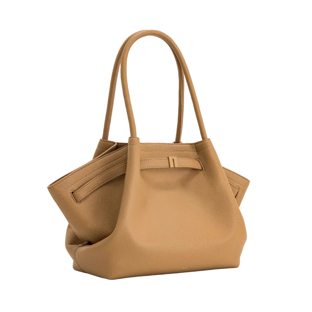 JW PEI Hana Medium Faux Straw Tote Bag-Latte