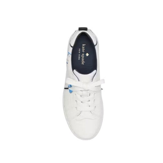 KATE SPADE Nikki Sneaker - Optic White/Tide Pool
