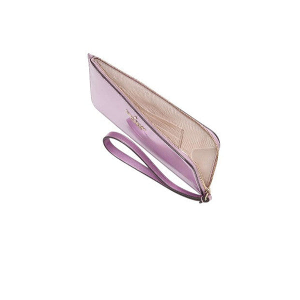 Kate Spade Lucy Medium L-zip Wristlet light purple