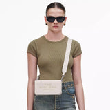 Marc Jacobs The Leather Mini Bag in Beige