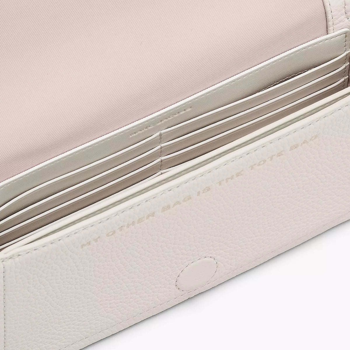 Marc Jacobs The Leather Mini Bag in Beige