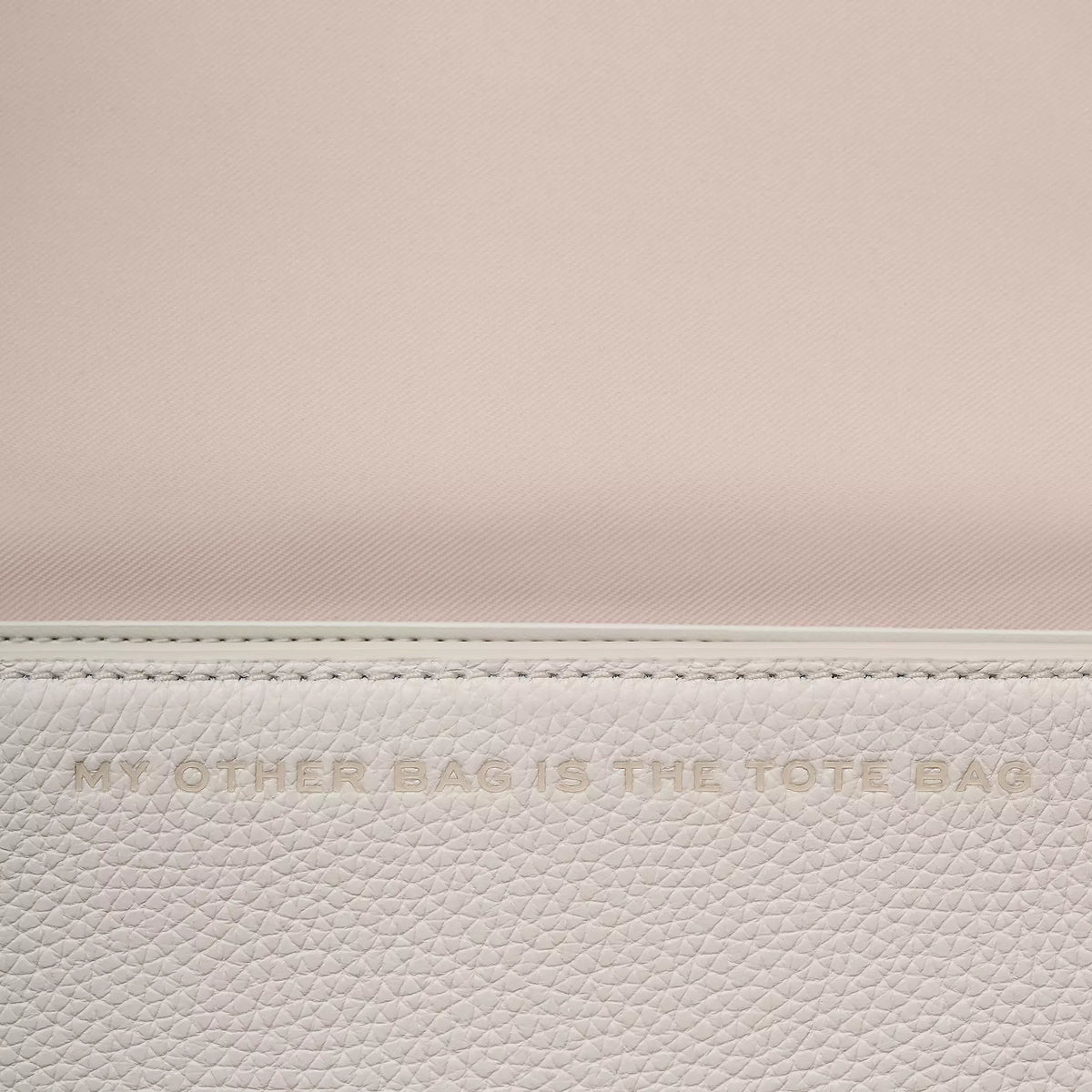 Marc Jacobs The Leather Mini Bag in Beige