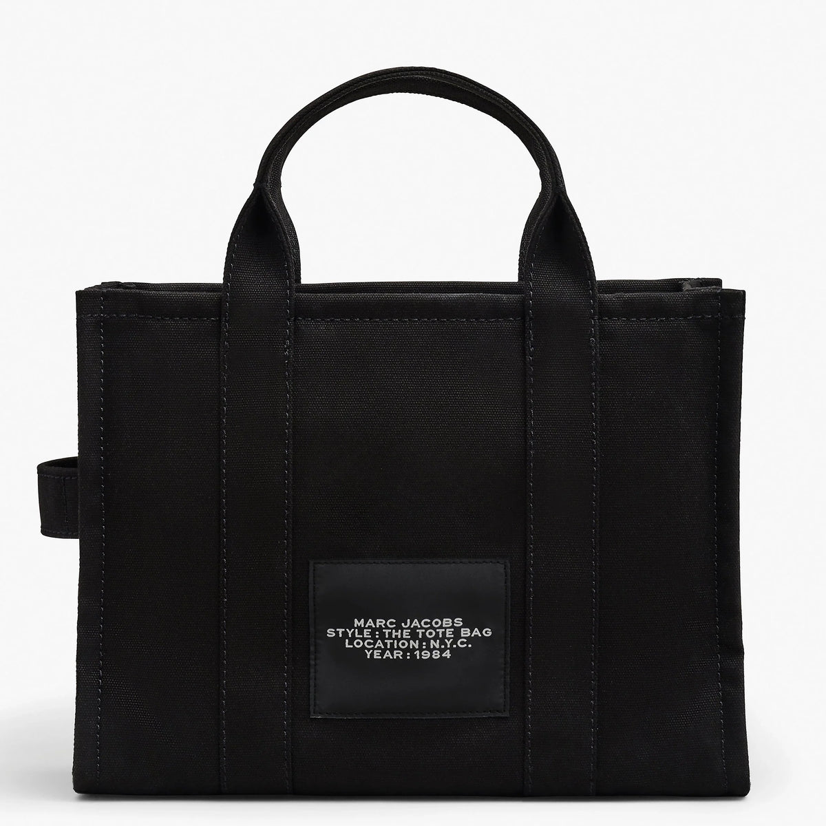 Marc Jacobs THE BLACK CANVAS MEDIUM TOTE BAG