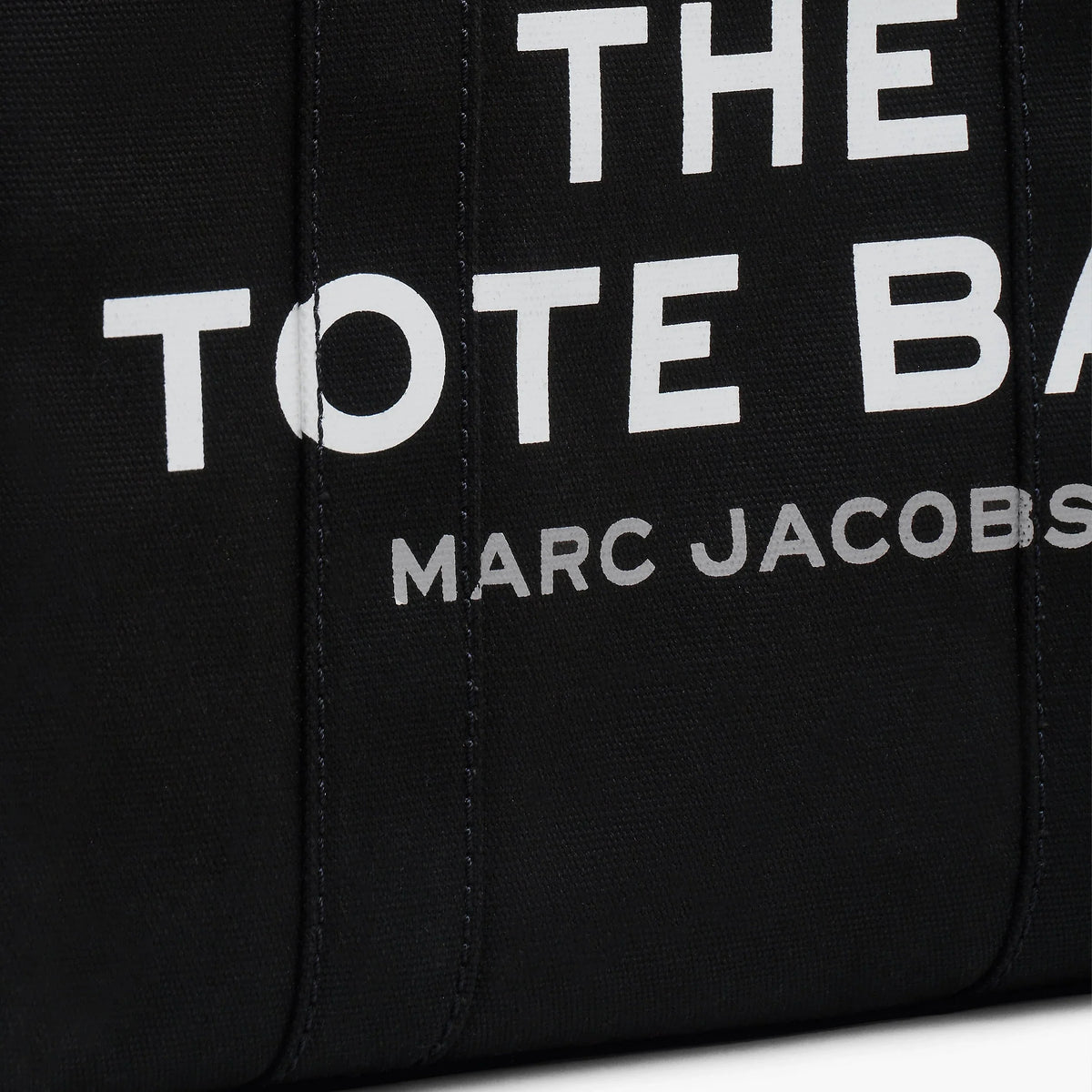 Marc Jacobs THE BLACK CANVAS MEDIUM TOTE BAG