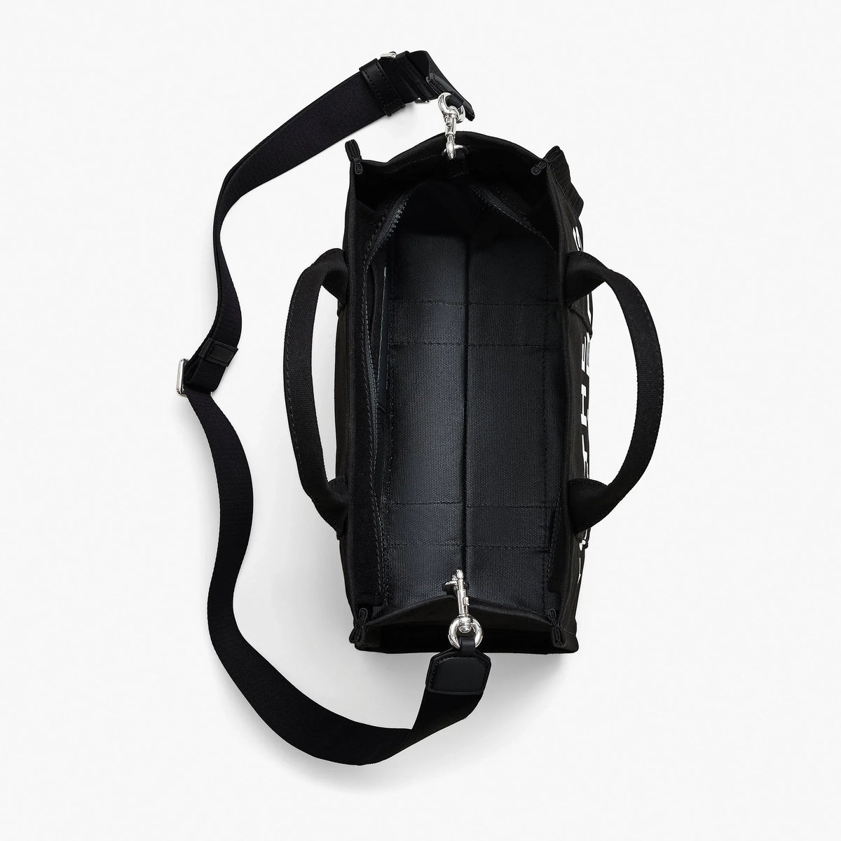Marc Jacobs THE BLACK CANVAS MEDIUM TOTE BAG
