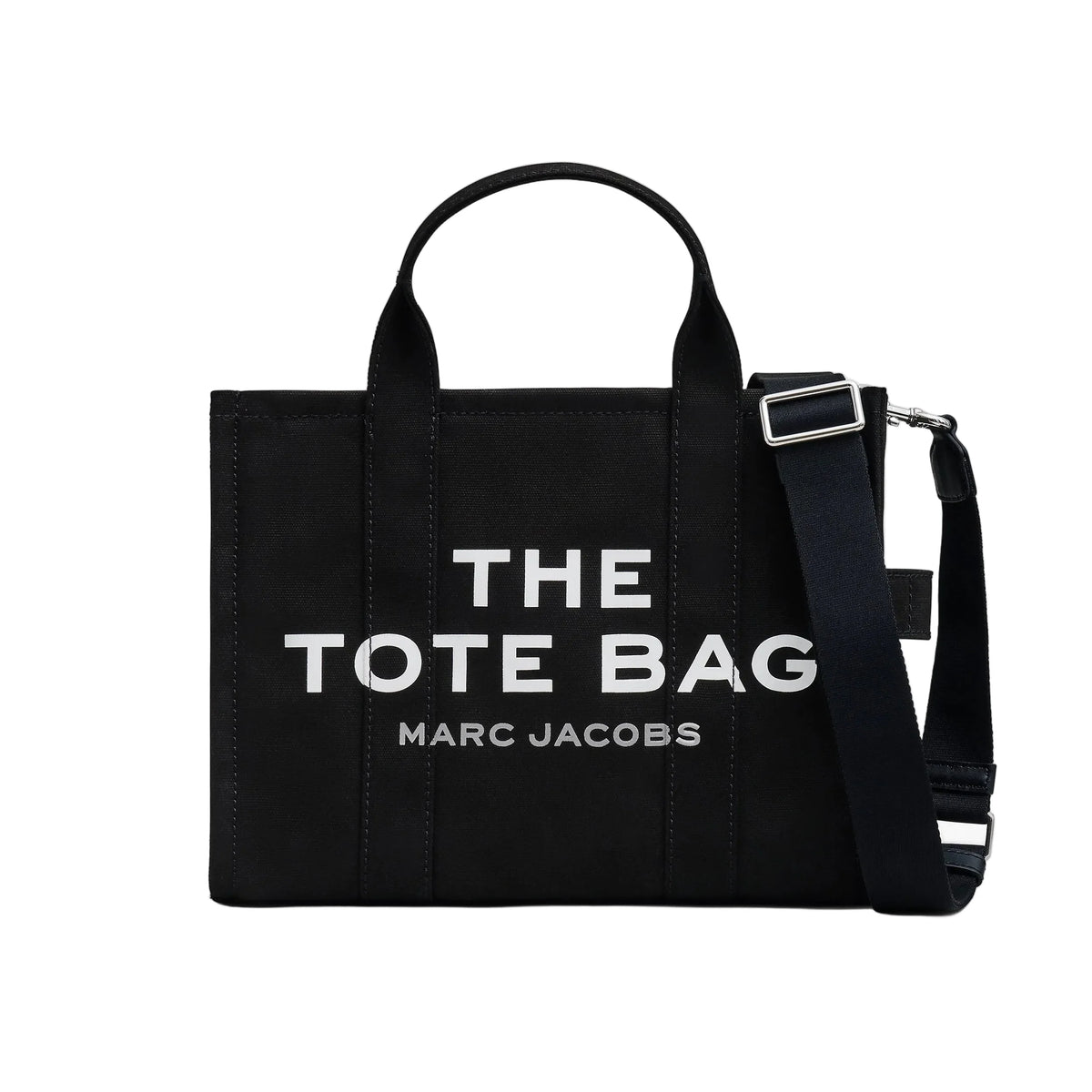 Marc Jacobs THE BLACK CANVAS MEDIUM TOTE BAG