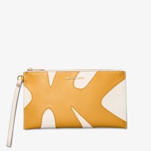 Michael Kors Jet Set Travel Large Color-Block Wristlet