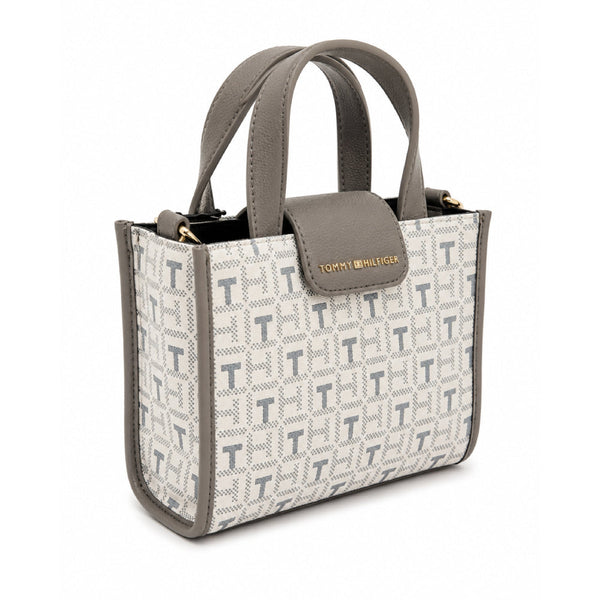Tommy Tote Cross Bag small Grey