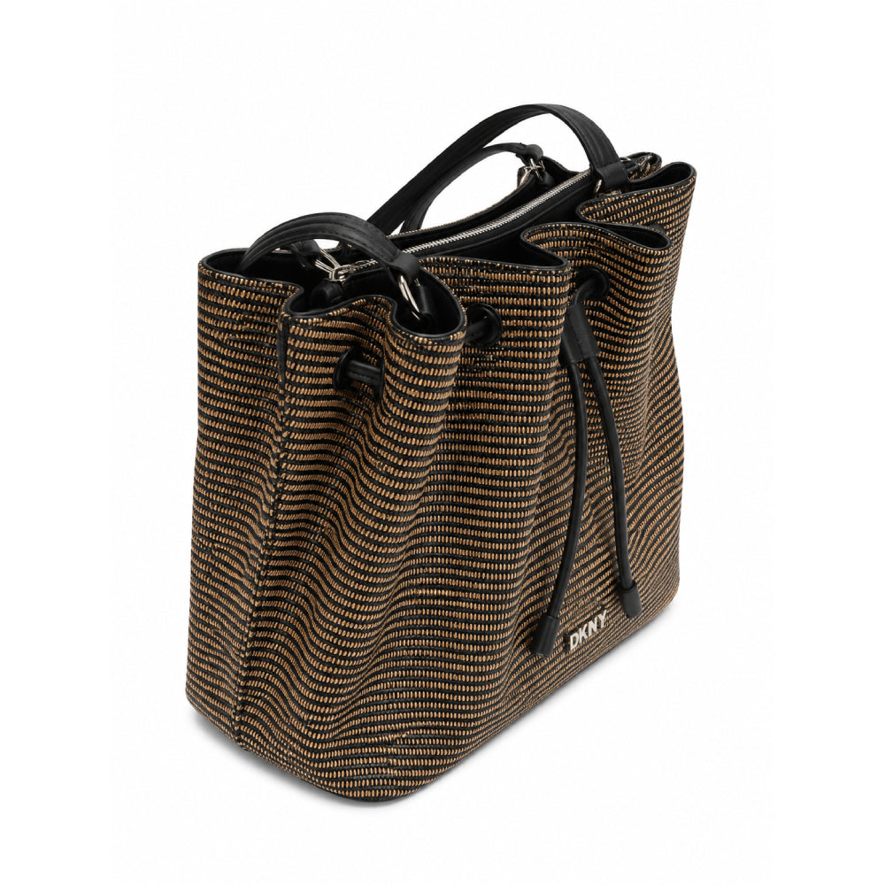 DKNY Bucket Bag Brown x Black