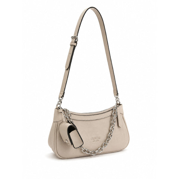 True Religion Bag Small Beige Chain